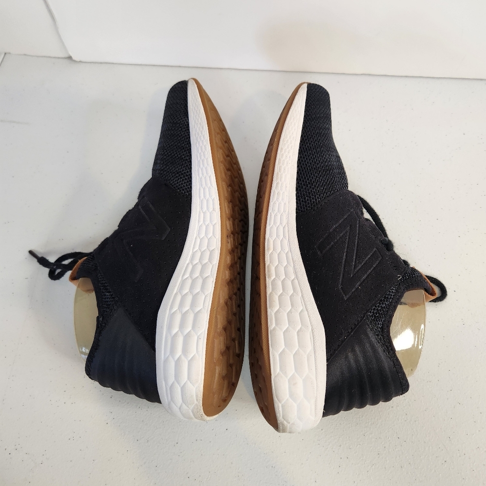 New Balance Shoes Womens 8.5 Cruz V2 Running Sneakers WCRUZKB2 Black Fabric - Picture 7 of 9